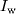 I_{{w}}